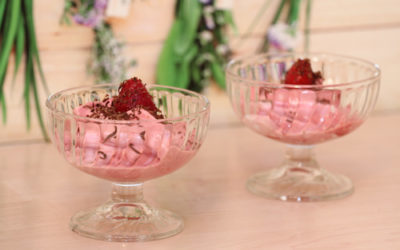 Erdbeer-Vanille-Eis mit dem Thermomix