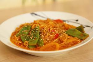 Thermomix Thai-Curry Nudeln