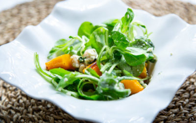 Kürbis-Kichererbsen-Salat mit dem Thermomix