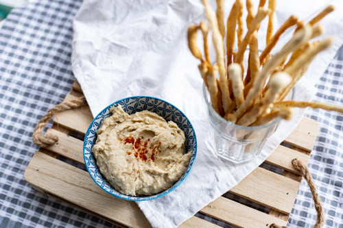 Pampered Chef Snackstangen mit Dip