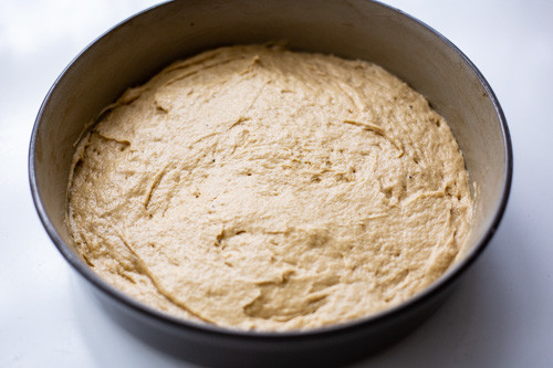 Pampered Chef Butterkuchenteig in runder Stoneware