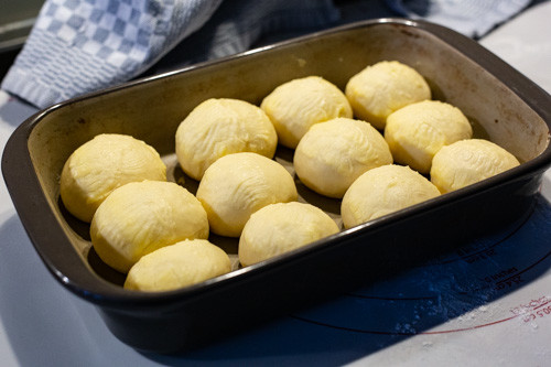 Pampered Chef Buchteln nach Gehzeit