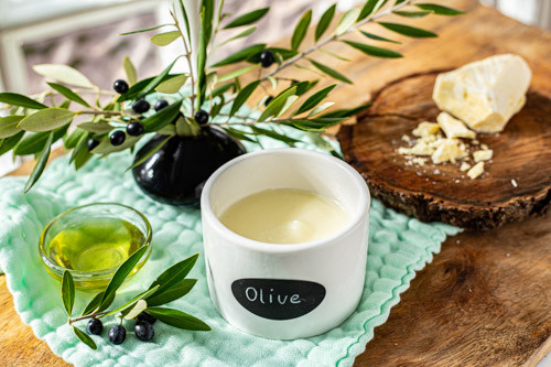 Thermomix Oliven-Hautlotion