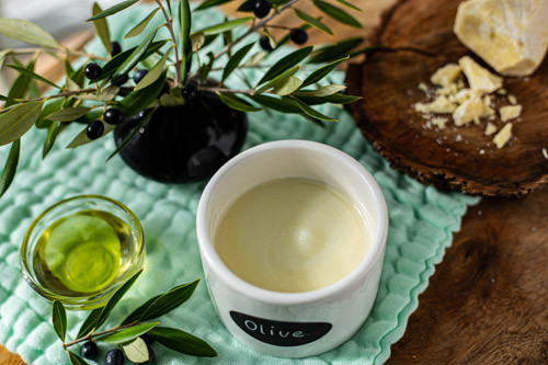 Thermomix Oliven-Hautlotion