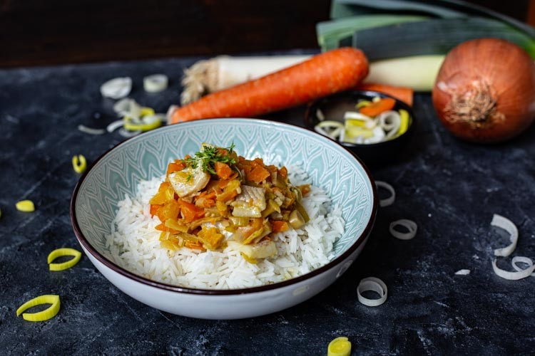 Thermomix Fischcurry