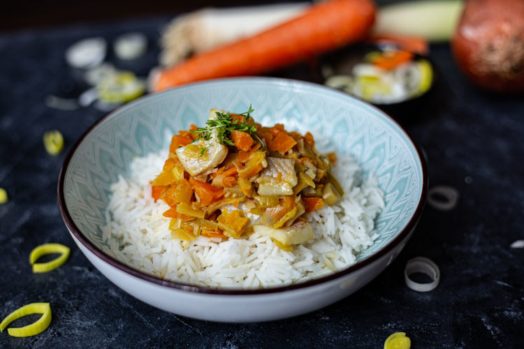 Thermomix Fischcurry