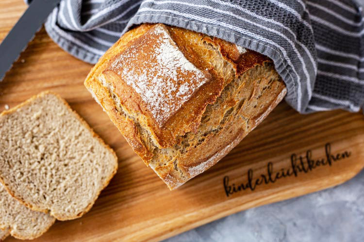 Pampered Chef knusprige Roggenkruste von oben