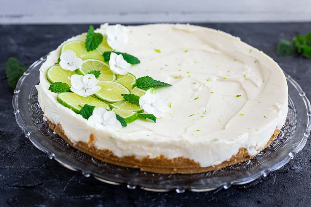 Thermomix Limetten-Käsekuchen ganz
