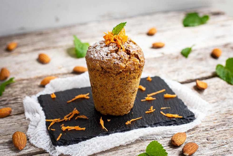 Vegane Möhren-Muffins, super-saftig im Thermomix und Wundercups