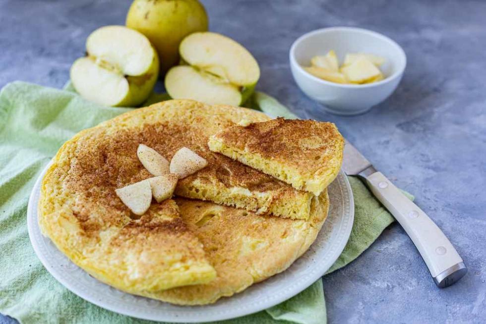 Omas Apfelpfannkuchen so lecker und fruchtig mit dem Thermomix