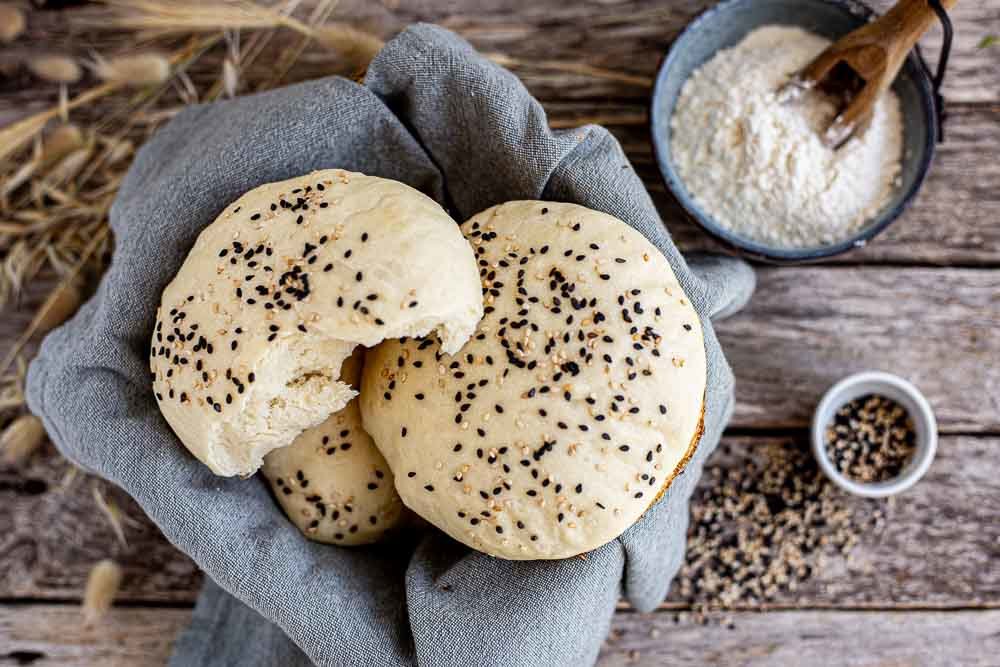 Thermomix Fladenbrot von oben