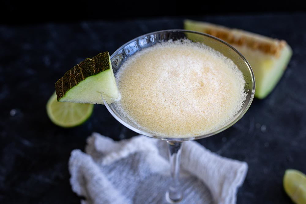 Thermomix Melonen-Daiquiri von oben