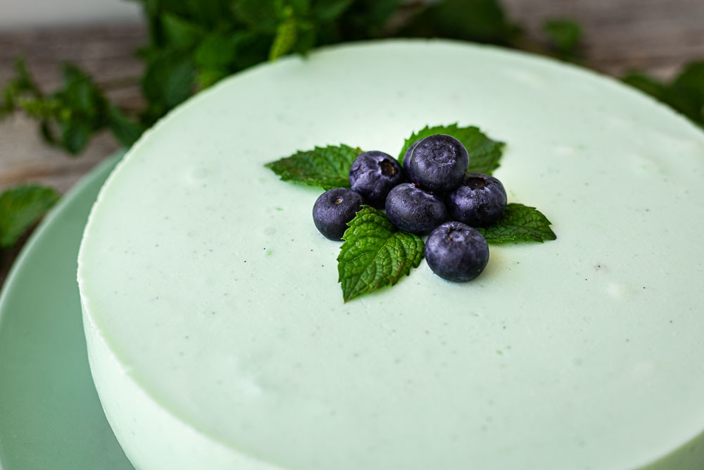 Thermomix Waldmeister-Käsekuchen ganz