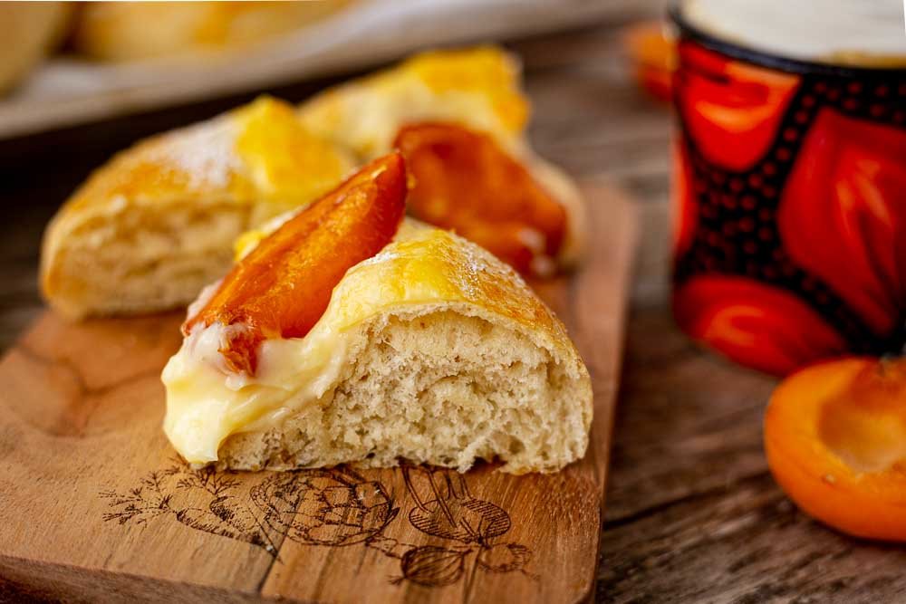 Pampered Chef White Lady Ensaimada im Ofen