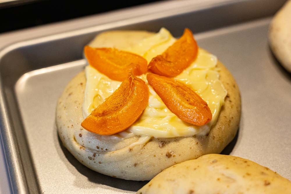 Pampered Chef White Lady Ensaimada Schnecke bedecken