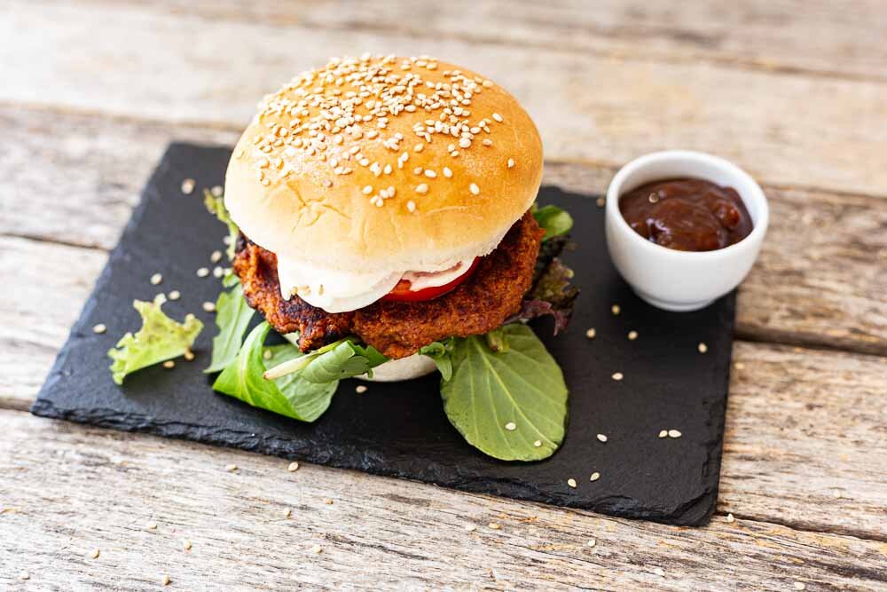 Thermomix Kidneybohnen-Patties vor dem Grillen