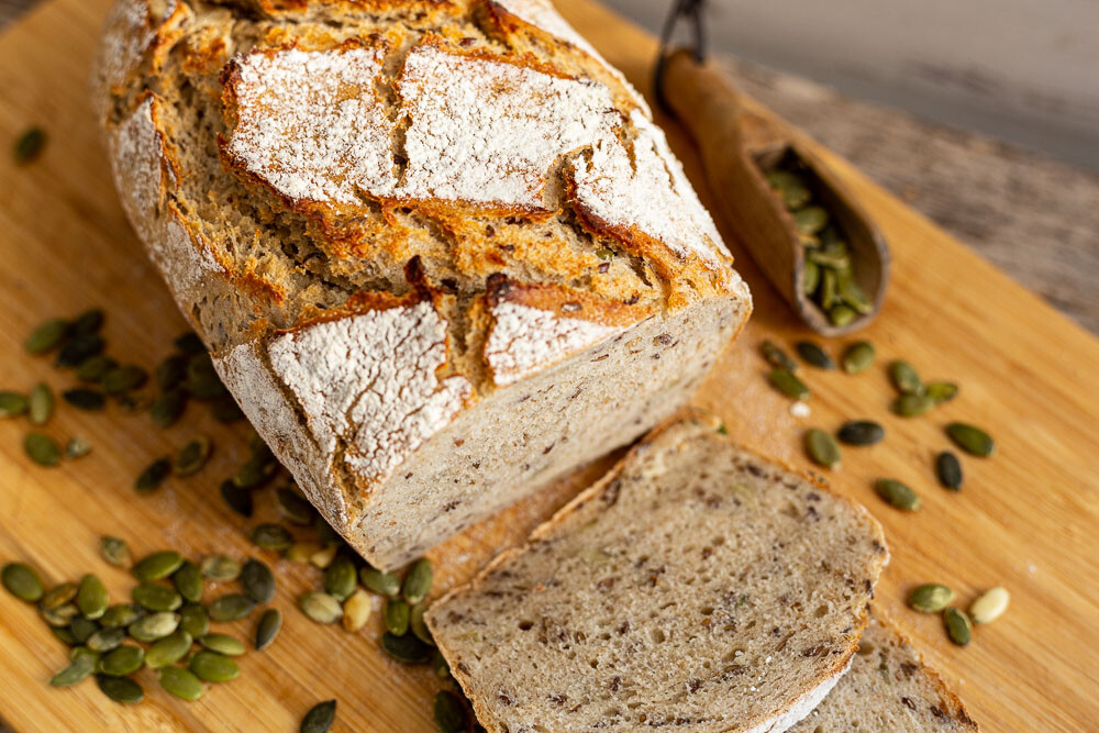 Pampered Chef Fitnessbrot in Mini-Kastenform