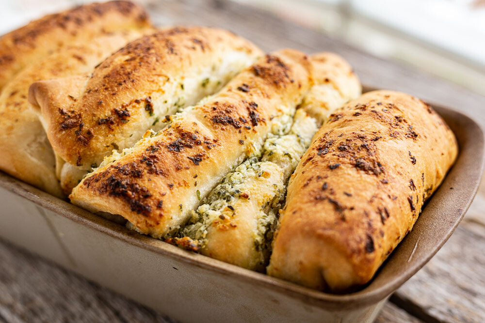 Pampered Chef Teig Kräuterfaltenbrot