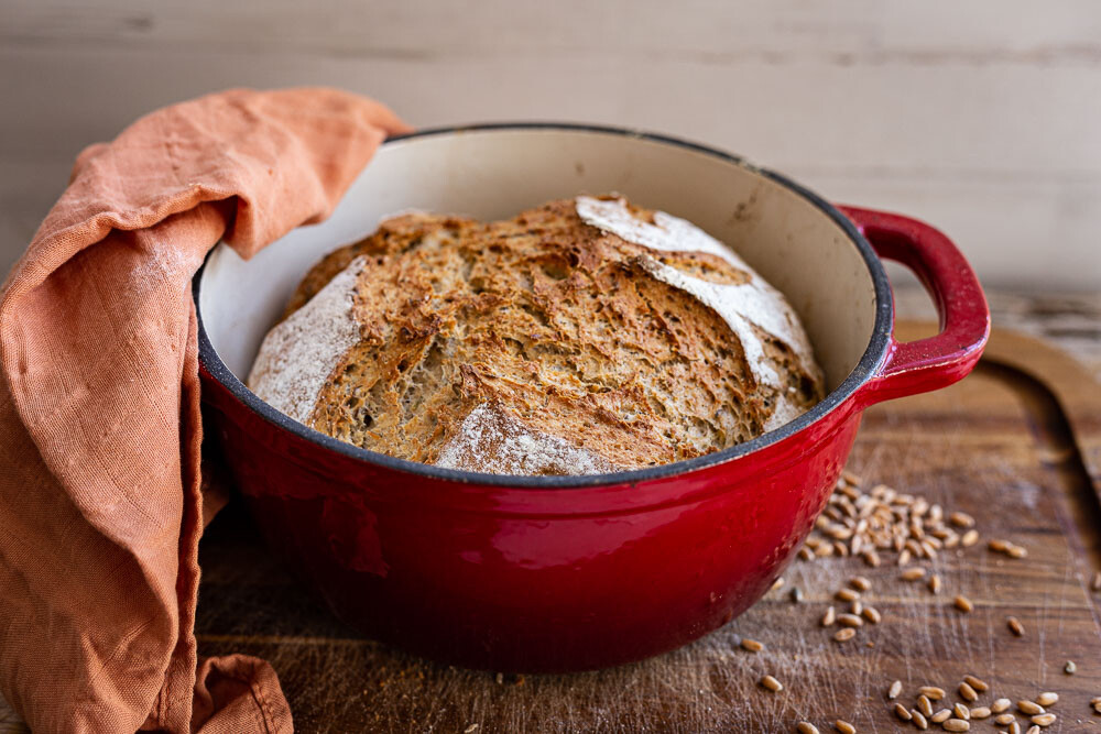 Pampered Chef Mischbrot Dénia gebacken