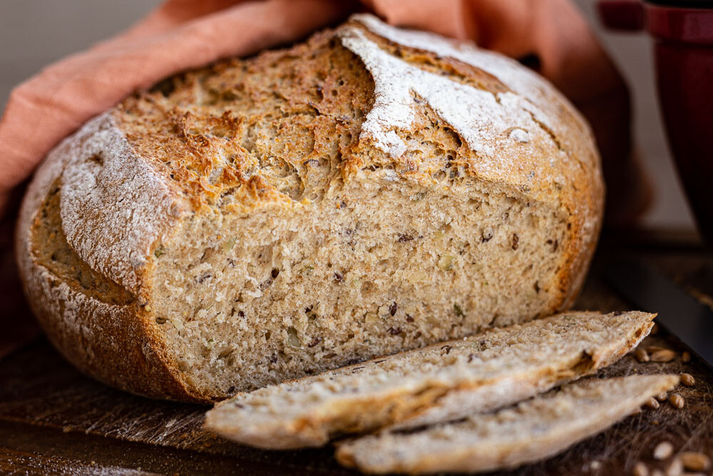 Pampered Chef Mischbrot Dénia gebacken