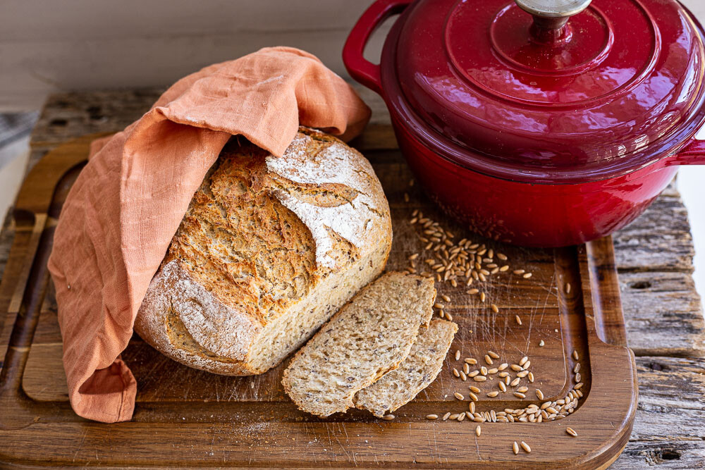 Pampered Chef Mischbrot Dénia gebacken