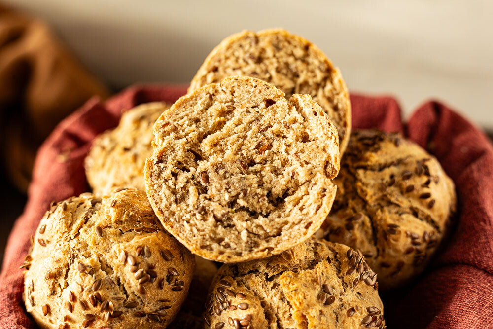 Pampered Chef Roggenbrötchen Teiglinge am nächsten Tag