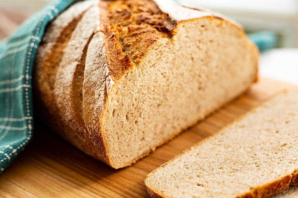 Brot Stuttgart angeschnitten