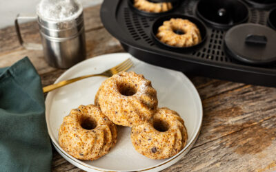 Bananenbrot-Mini-Gugelhupfe