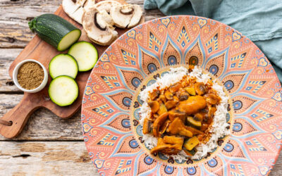 Vegetarisches Masala im Thermomix