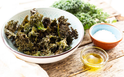 Grünkohl-Chips aus dem Airfryer